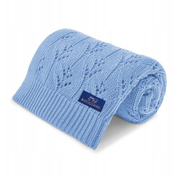 Bocioland kocyk bambusowy bawełniany Milano 80/100 jeans