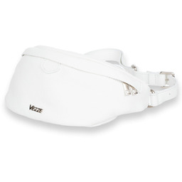 Saszetka Skórzana Vezze Pancia Biała