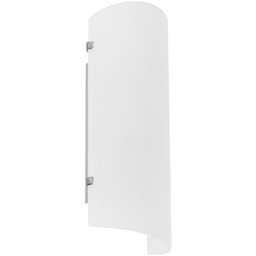 Lampa ścienna BARR szkło piaskowane białe 1xE27 8421797655037