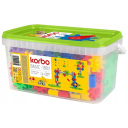 Korbo Basic 180. Klocki konstrukcyjne ruchome