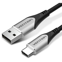 Vention Kabel USB-A do USB-C w oplocie 3A