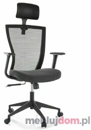 Fotel obrotowy Q-328H Signal Czarny