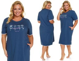 Doctor Nap Koszula nocna NATASZA: granatowy