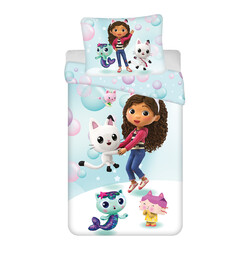 Jerry Fabrics Posciel dziecięca 140x200 Koci domek Gabi