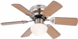 LAMPOWENTYLATOR sufitowy UGO 0307 Globo drewniana OPRAWA plafon
