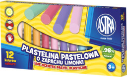 Astra - Plastelina pastelowa o zapachu limonki