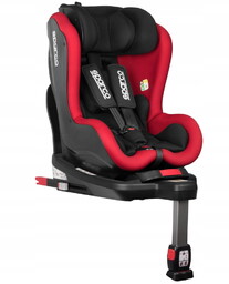Fotelik Sparco Sk500I Isofix 0-18 Kg Red