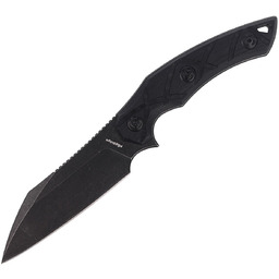 Nóż FoxEdge Lycosa 1 Black G10, Black Stonewashed