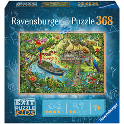 Ravensburger, puzzle, Exit, Wyprawa do dżungli, 368 el.