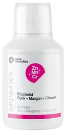 Invex Remedies, Cynk+Mangan+Chrom, 150 ml