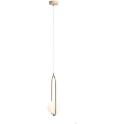 Lampa wisząca Riva Metalowa Beżowa