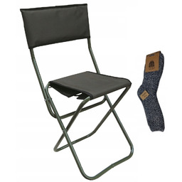 Krzesełko Taboret Mocne 150 Kg Z Oparciem Polska