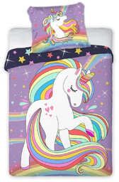 Pościel bawełniana unicorn PPF-25