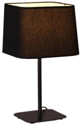Lampa stołowa/biurkowa MARBELLA, czarna, 1x60W E27