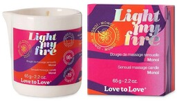 Light My Fire - Massage Candle - Monoi