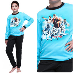 PIŻAMA DLA DZIECI CHŁOPIĘCA DŁUGI RĘKAW I SPODNIE