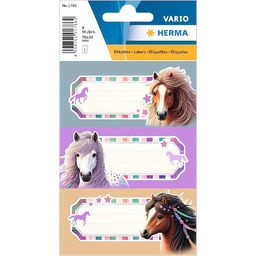 HERMA Etykiety na książki do opisywania koni, naklejki
