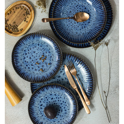 Lubiana Stoneware Ceramic Cosmos Serwis Obiadowy 18 El