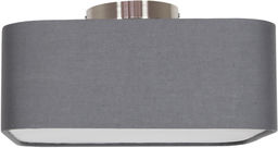 Candellux HUNTS 31-41524 plafon lampa sufitowa abażur szary