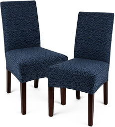 4Home Multielastyczny pokrowiec na krzesło Comfort Plus niebieski,