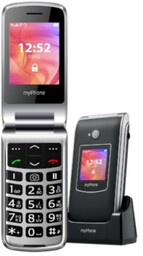 myPhone Rumba 2 Czarno-srebrny Telefon komórkowy