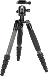 Sirui Traveler 5CX - zestaw, statyw Carbon 5-sekcyjny