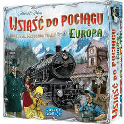Wsiąść do Pociągu Europa Gra Polska edycja bestsellerowego