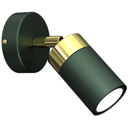 Lumes Metalowy zielony kinkiet F1-H99