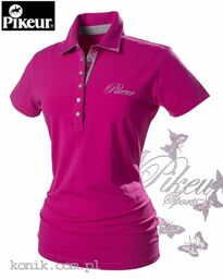 Pikeur Koszulka polo DOLLY - pink - damska