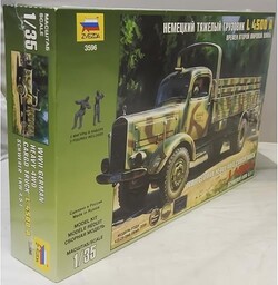 Zvezda 500783596-1:35 WWII niemiecki samochód ciężarowy L4500A