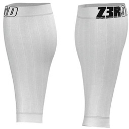 ZEROD Opaski aerodynamiczne na łydki ELITE AEROSLEEVES white