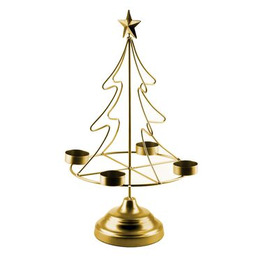 Świecznik Santa Lila choinka 23,5 x 11 x