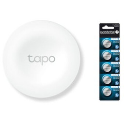 TP-LINK Przycisk Tapo S200B + Baterie CR2032 EVERACTIVE