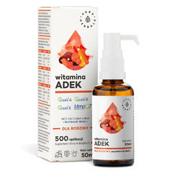 Aura Herbals Witamina ADEK dla rodziny w kroplach