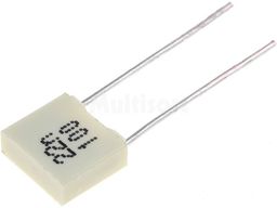Kemet Kondensator poliestrowy 22nF 63VAC 100VDC Raster:5mm 5%