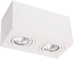 Oprawa natynkowa LYON 2, biała, 2x50W GU10