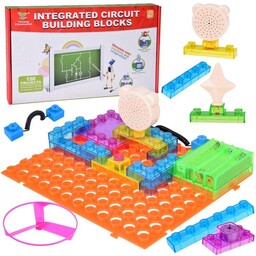 Mały elektryk Zestaw do budowy bloków elektronicznych 120