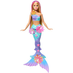Lalka Barbie Dreamtopia Syrenka Rozkwitające kwiaty Blondynka JDM72