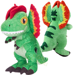 JURASSIC WORLD MASKOTKA DILOFOZAUR 28 CM DINOZAUR
