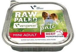 VETEXPERT RAW PALEO Pate Adult Mini Beef 150