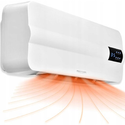 Termowentylator Ścienny Grzejnik Ceramiczny 2200W Z Czujnikiem 60