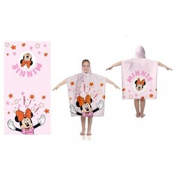Ponczo Ręcznik Myszka Minnie Mini new