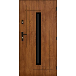 Drzwi zewnętrzne Borneo 90P Złoty Dąb