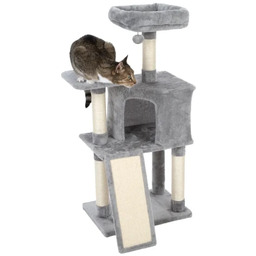 TIAKI Drapak dla Kota Shadow Medium 60x61x115cm Szary