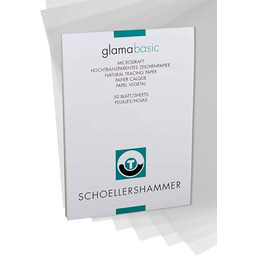 Honsell 25514 Glama Microdraft młotek do szkicowania, blok