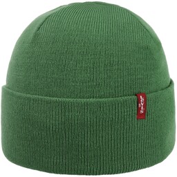 Czapka Dzianinowa Slouchy by Levi s , zielony,