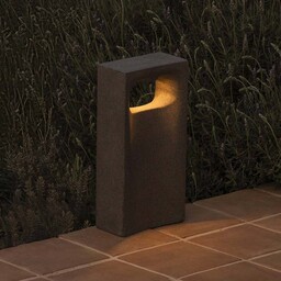 FARO BARCELONA Lampa ogrodowa stojąca Glint, aluminiowy /