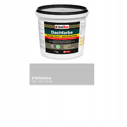 Farba Dachowa Membrana Izolacja Szara 7kg szary kamienny