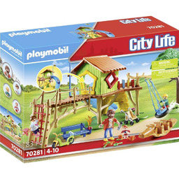PLAYMOBIL City Life 70281 Plac zabaw dla dzieci,