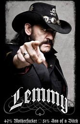 Lemmy 49% Mofo - Motorhead - plakat